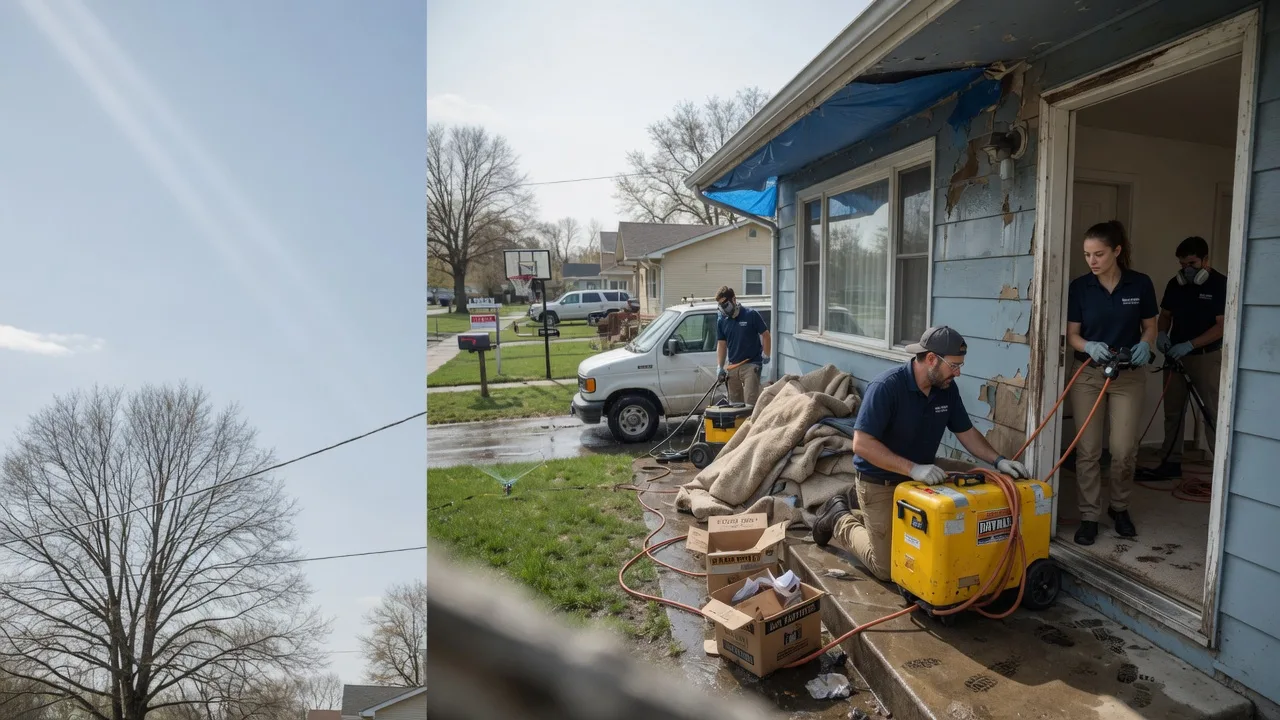 Basement Flood Cleanup in Post, OR near me